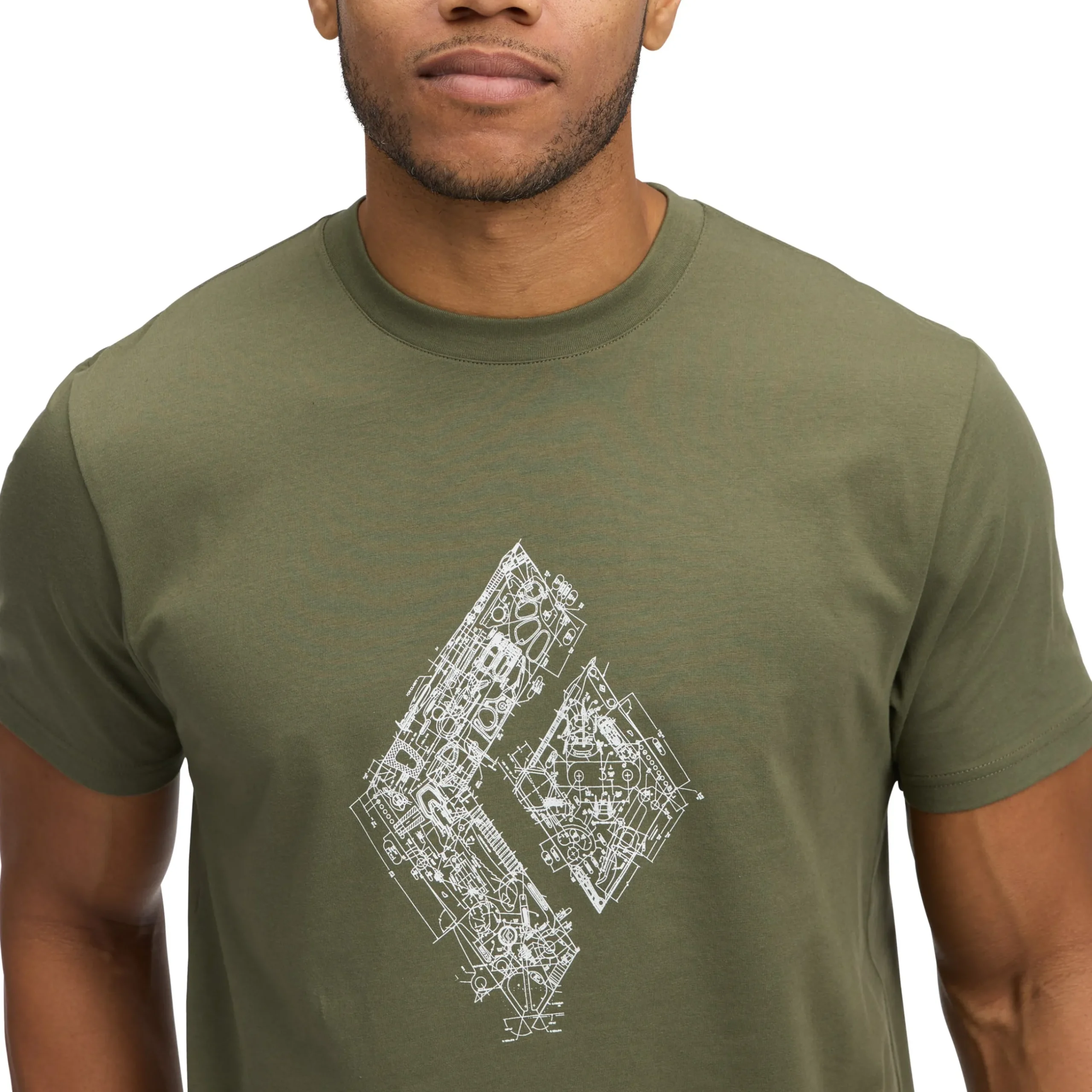 Men's Engineered Diamond Short Sleeve Tee