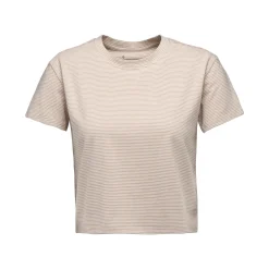 Women's BD Stripe Crop Short Sleeve Tee