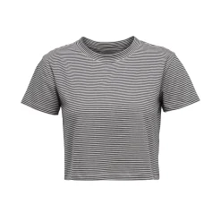 Women's BD Stripe Crop Short Sleeve Tee