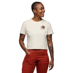 Women's Faded Crop Short Sleeve Tee