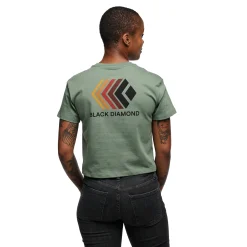 Women's Faded Crop Short Sleeve Tee