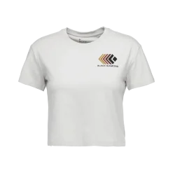 Women's Faded Crop Short Sleeve Tee